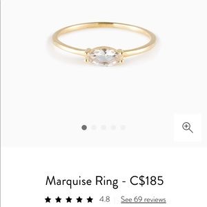 Mejuri Marquise Ring